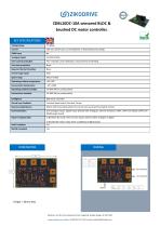 ZDBL10DC-10A sensored BLDC 1 brushed DC motor controller - 1