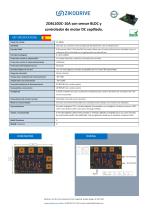 ZDBL10DC-10A sensored BLDC 1 brushed DC motor controller - 4