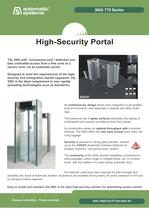 security booth SNG 770 series - 1