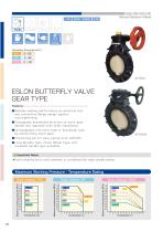 ESLON BUTTERFLY VALVE LEVER TYPE-3