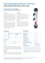 Flow meter M335/M350-9