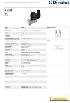 Poppet valve with 3/2 way function, directly operated-3