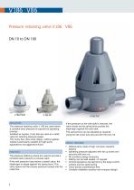 Pressure retaining valve V 186 . V86-2