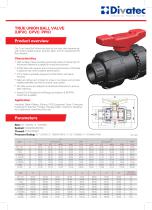TRUE UNION BALL VALVE (UPVC CPVC PPH)-1