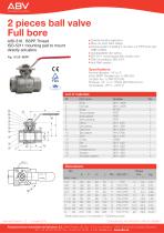 AISI-316 BSPP Thread ISO-5211 mounting pad to mount directly actuators-1