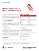 DICHTOMATIK METAL DETECTABLE O-RINGS - 1