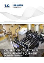 CALIBRATION OF ELECTRICAL MEASUREMENT EQUIPMENT CALIBRATION LABORATORY-1