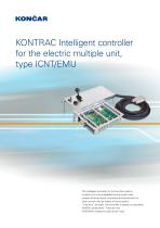 KONCAR-Institute-KONTRAC Intelligent controller for the electric multiple unit, type ICNT_EMU - 1