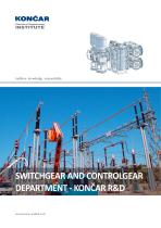 KONCAR-Institute-Switchgear and Controlgear Department - R&D - 1