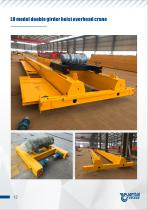 LH model Double Girder Overhead Crane with Hoist Trolley - 13