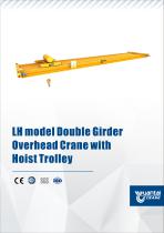 LH model Double Girder Overhead Crane with Hoist Trolley - 1