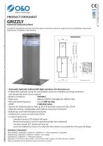 GRIZZLY Automatic hydraulic bollard - 1