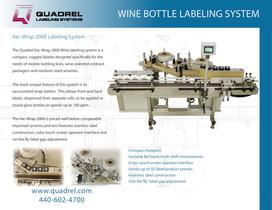 Vac-Wrap 2000 Wine Labeling System - 1