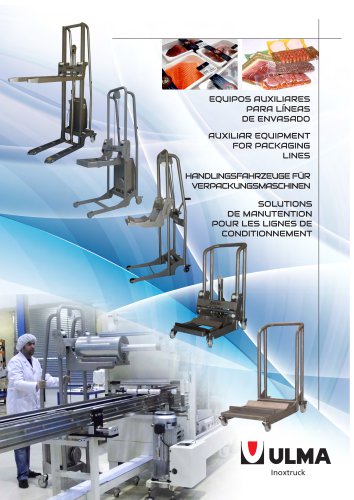 AUXILIAR EQUIPMENT FOR PACKAGING LINES