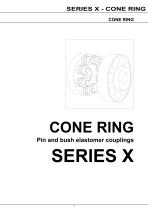 Series X  Cone Ring Flexible Couplings - 8