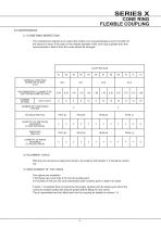 Series X Cone Ring Flexible Couplings - 6