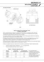 Series X Flexible Couplings Installation and Maintenance - 6