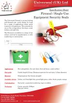 Fireseal / Single-Use Equipment Security Seals-1