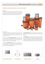 Multi purpose cylinders - spring return - 4