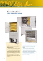 Cable distribution cabinets - 3