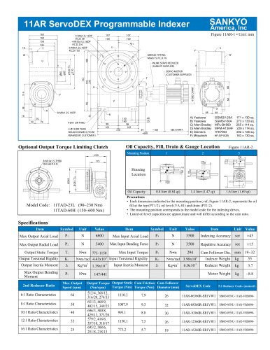 11AR ServoDEX Programmable Indexer