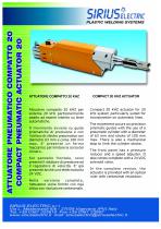 compact pneumatic actuator 20 - 1