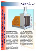 HOT PLATE WELDER NEW MODEL BASIC-1