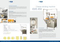 Cheese dividing machine KSM 450-2
