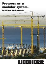 Progress as a modular system. EC-H and EC-B cranes. - 1