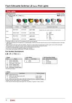 Flush Silhouette Switches LB Series Illuminated Pushbuttons-10