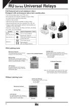 Universalrelais RR/RY/RH/RU-8