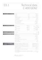 Technical Data C 400-2