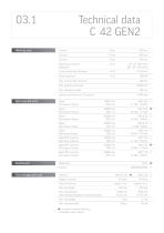 Technical Data C 42-3