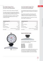Dial Depth Gauge TM 5 R-2