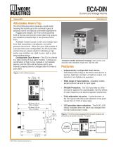 ECA-DIN / Current and Voltage Alarm in Metal DIN-Style Housing (4-Wire) - 1