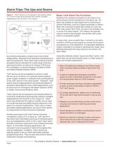 Limit Alarm Trips and Switches - 2