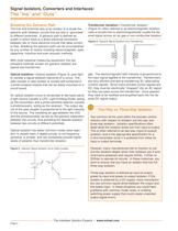 Signal Transmitters, Isolators and Converters - 2