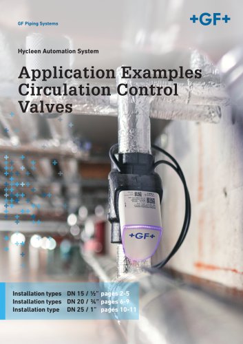 Application Examples Circulation Control Valves