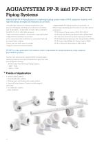 AQUASYSTEM PP-R and PP-RCT Piping Systems-10