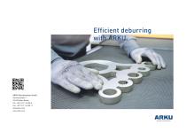 Overview deburring machines by ARKU - 1