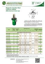 Magnetic Clarifier-Mud  Collector  Mechanical clean-up  ОМ(М)  [ ], variant 2-1