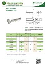 Plate Magnetic Separators PPS-1