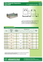 Plate Magnetic Separators type PN-R - 1