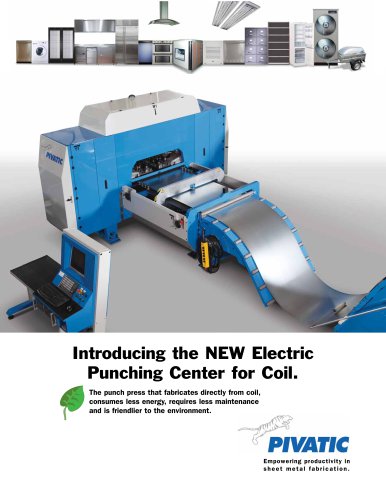 Electric Punching Center for Coil - PivaPunch-e