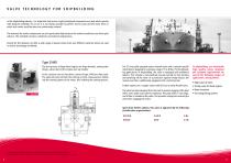 Valve technology for the shipbuilding industry - 2