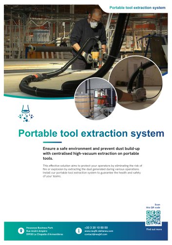 Extraction systems on Portable tool