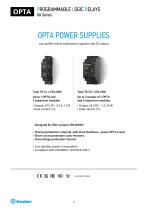 OPTA - PLR Programmable Logic Relays - 8A Series-10