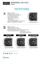OPTA - PLR Programmable Logic Relays - 8A Series-7