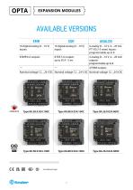 OPTA - PLR Programmable Logic Relays - 8A Series-9