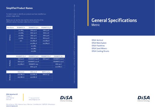 General Specifications